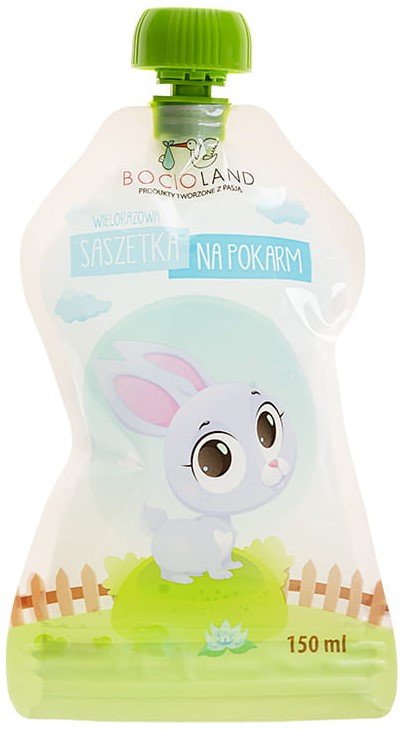 

Bocioland wielorazowa Saszetka Torebka Na Pokarm