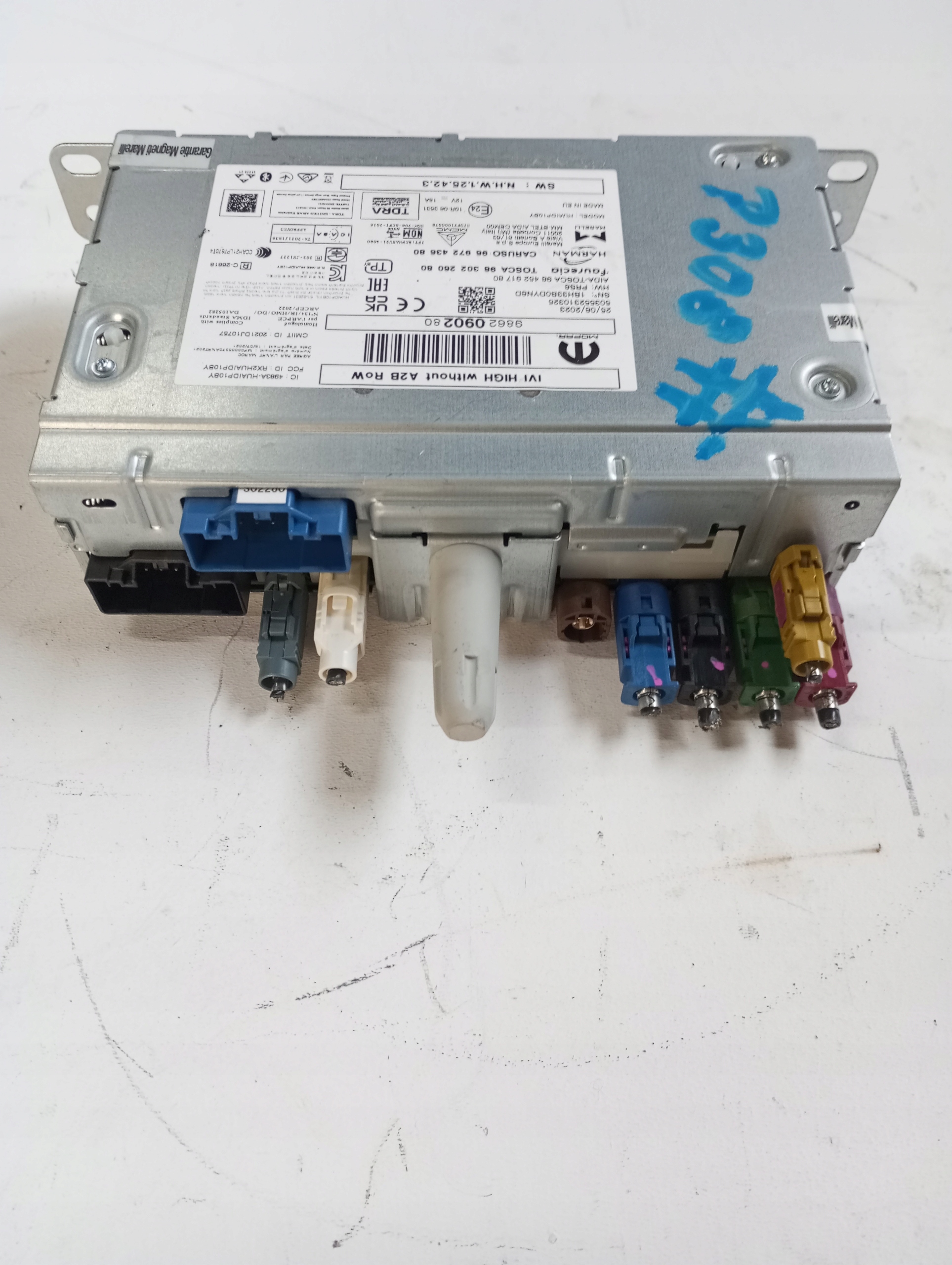 module RADIA navigation devices PEUGEOT 308 T10 9862090280