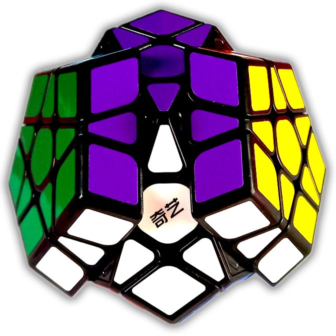 

Kostka Megaminx 3x3x3 Qiheng połyskująca Klasyk