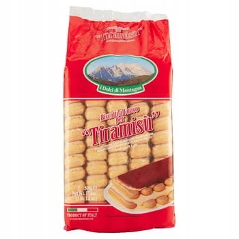 5 Sztuk Biszkopty Lady Fingers Savioiardi Per Tiramisu 500G