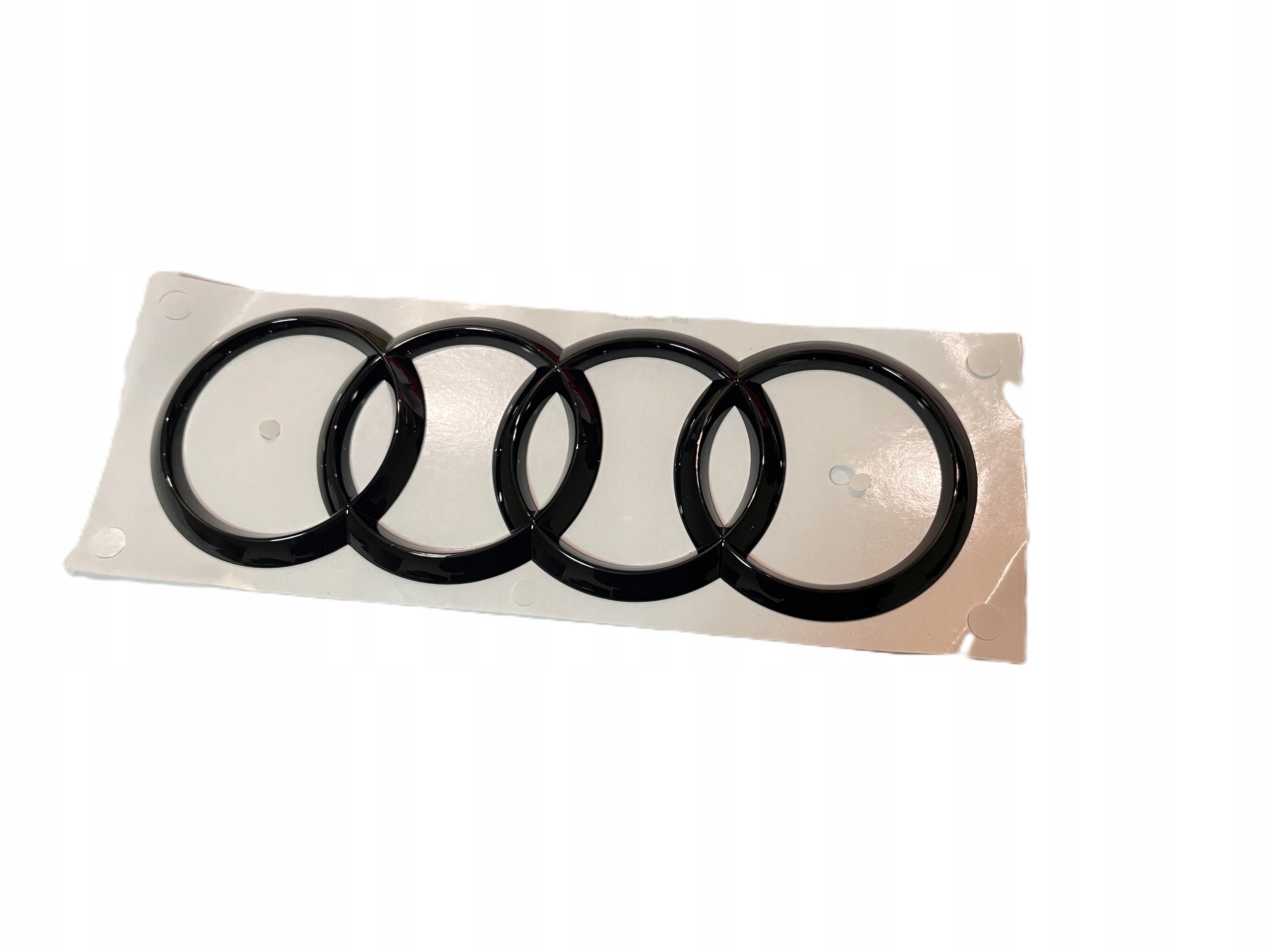 Emblém znak Audi čierne krúžky na zadnú klapku Audi R8