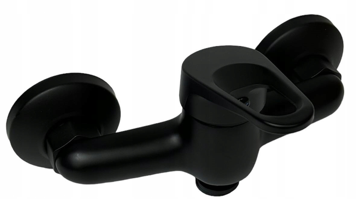 BATERIA PRYSZNICOWA CUBIC LOFT MODERN black CZARNY + ZESTAW NATRYSKOWY Stan opakowania oryginalne