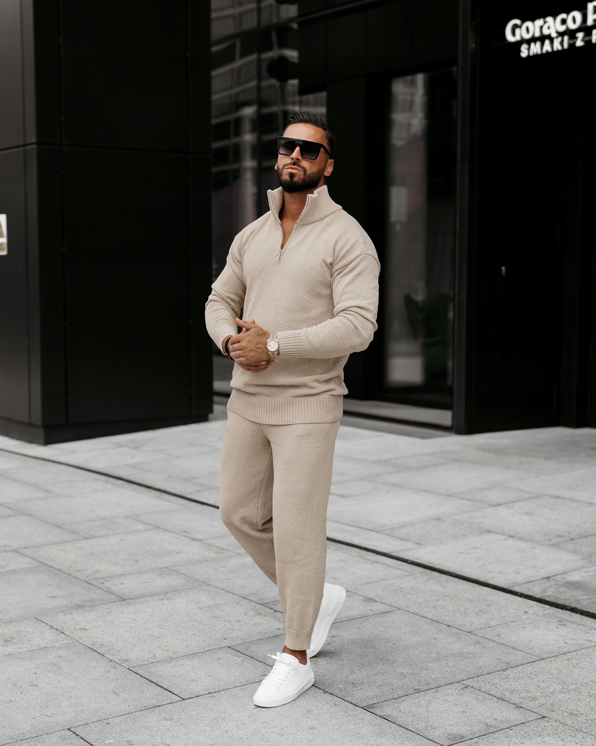 Pánský Komplet Ollan Olavoga Béžový XL