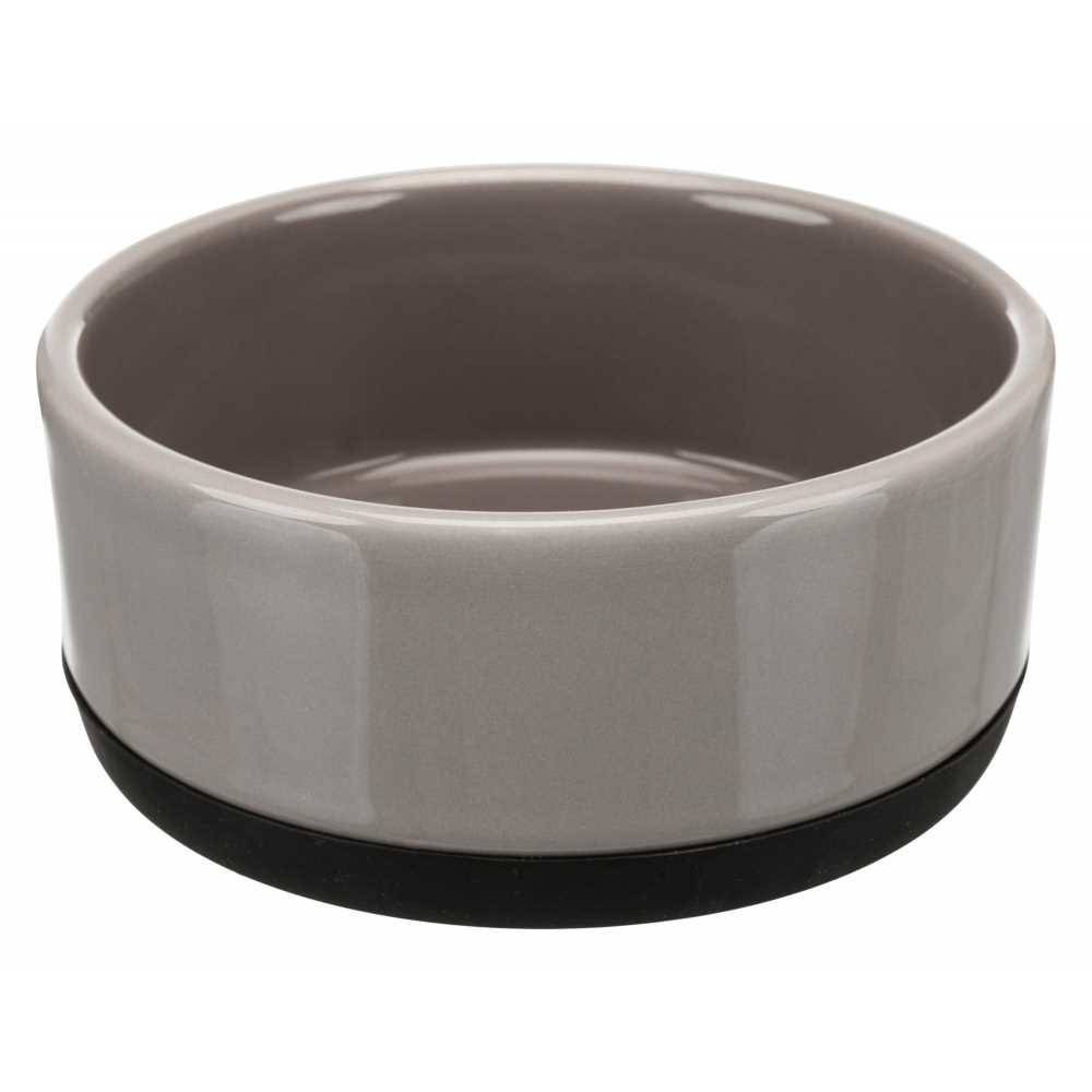 

Trixie Miska ceramiczna gumowa podstawa 0,4L szara