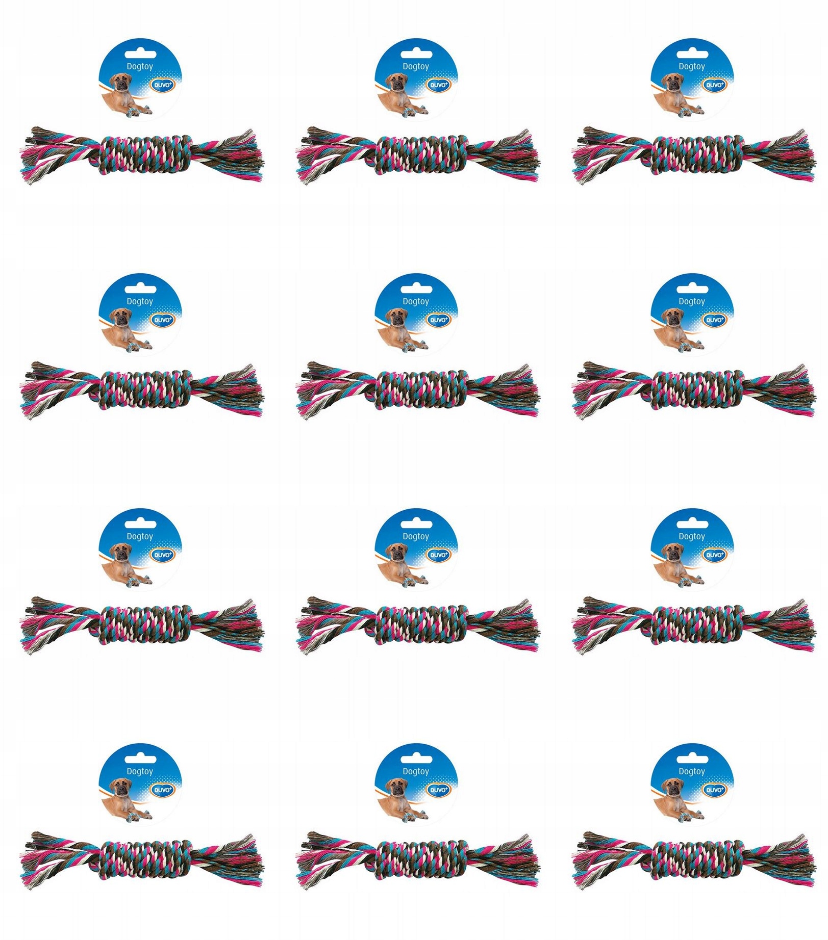 Provazy a kolečka pro psa Duvo+ 12 ks