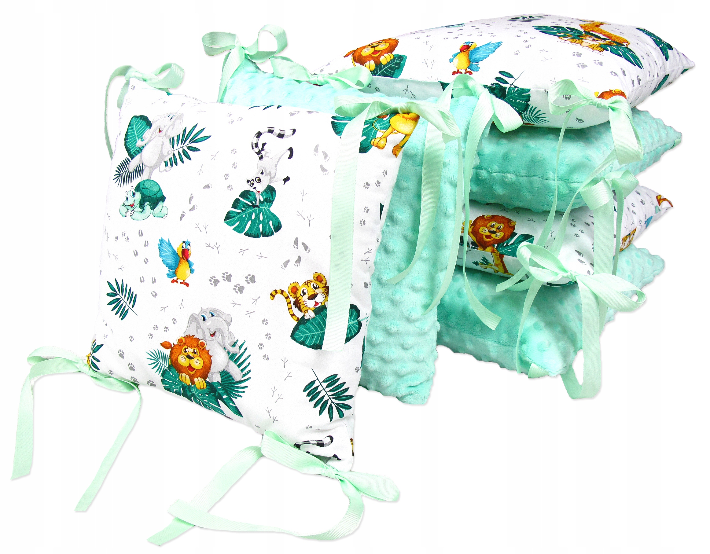 Ochraniacz MINKY __ 6 poduszek __ MODUŁOWY __Wzory