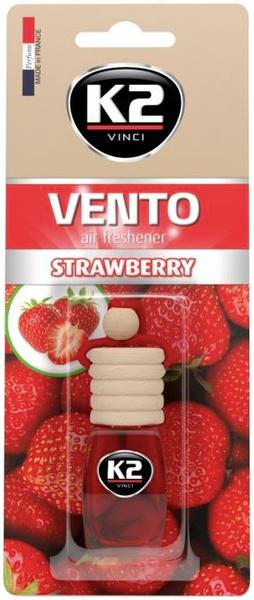 

K2 Vento Zapach Zawieszka Strawberry Truskawka 8ML