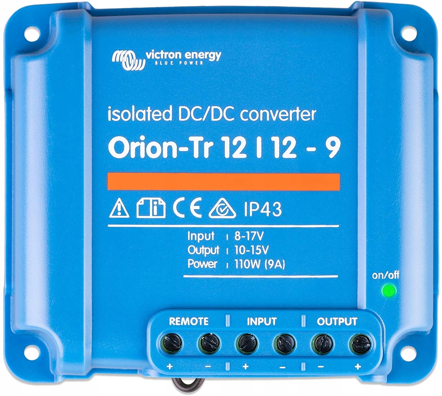 ORI121210110R Orion-Tr 12/12-9A Isolated DC Konverter12bis 12 V-9 A (110 W)