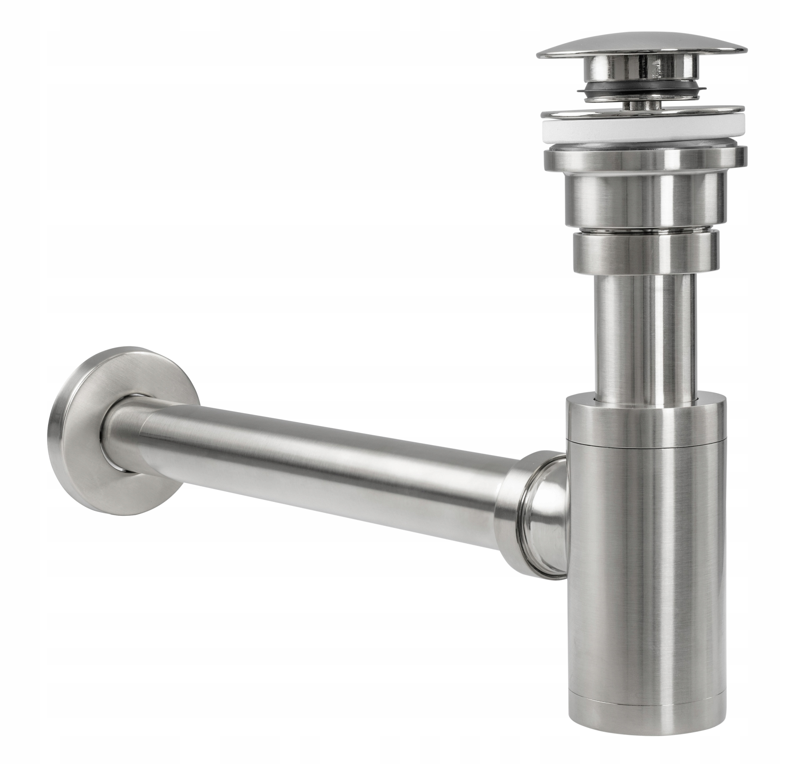 Syfon Umywalkowy Klik-Klak Nikiel Szczotkowany INOX Mat Kod producenta REA-A4400