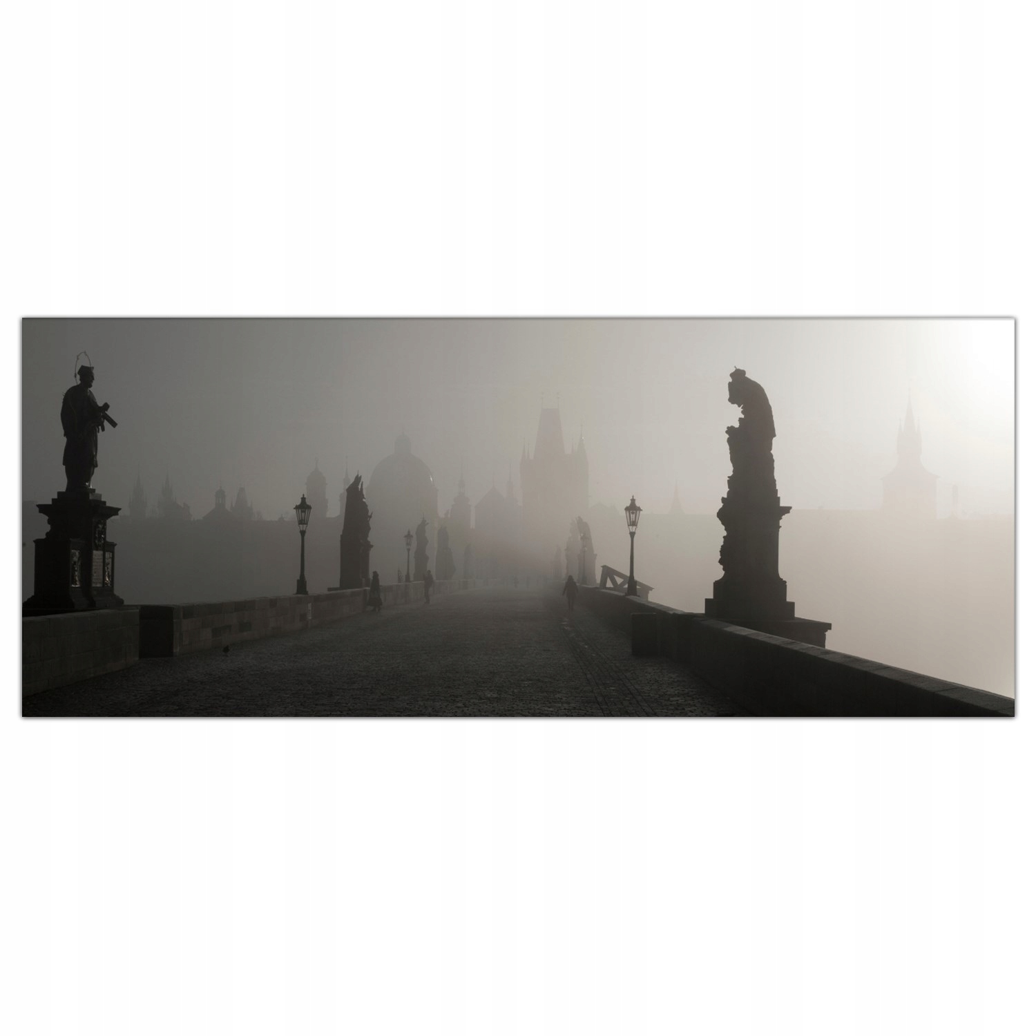 

Obraz na szkle Foto Most Mgła Architektura 125x50