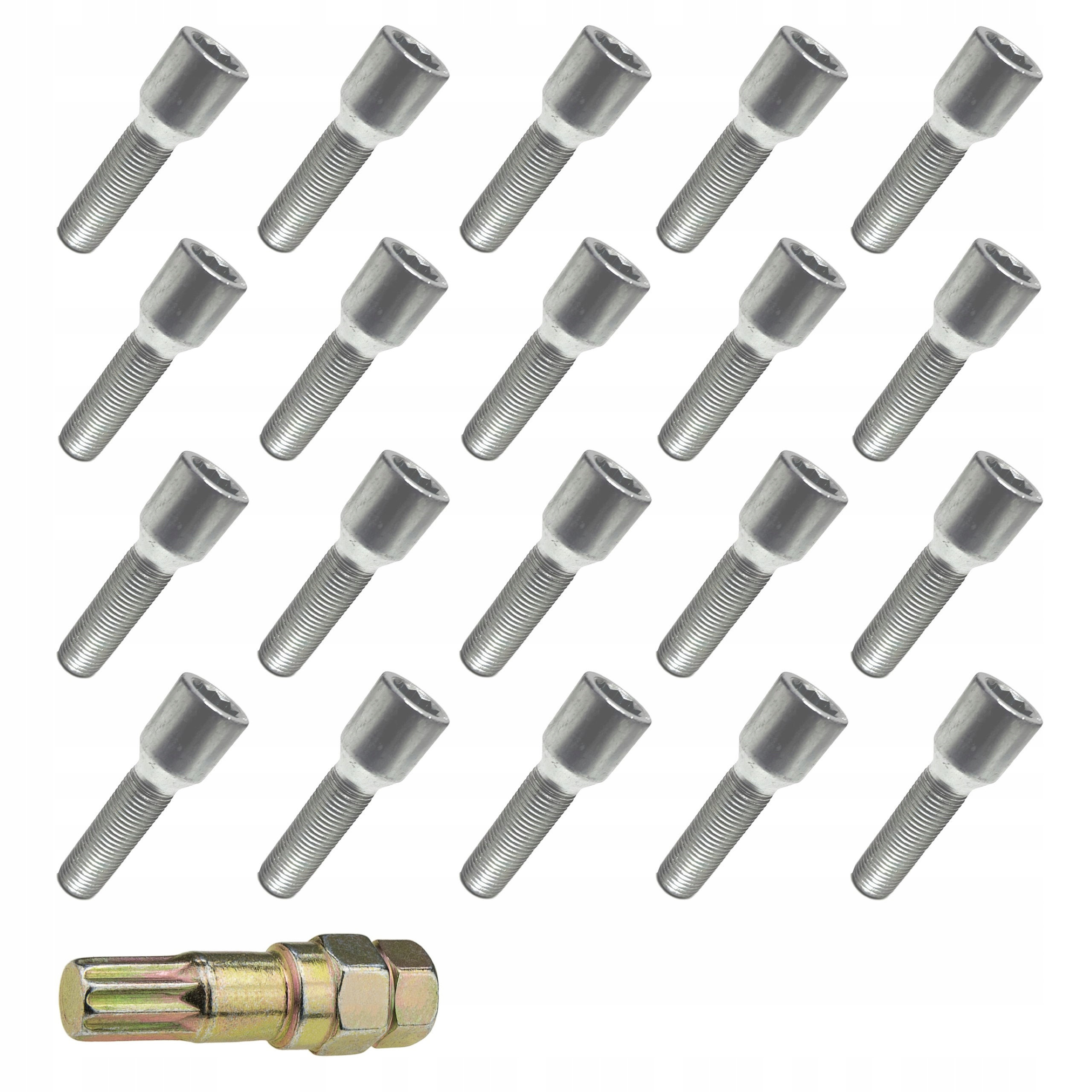 Šrouby M14X1,5 Torx Pro Kola Alfa Romeo Fiat Citroen Peugeot Renault Nissan