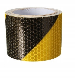 TAŚMA OSTRZEGAWCZA SAMOPRZYLEPNA 25m PRZYCZEPA TIR