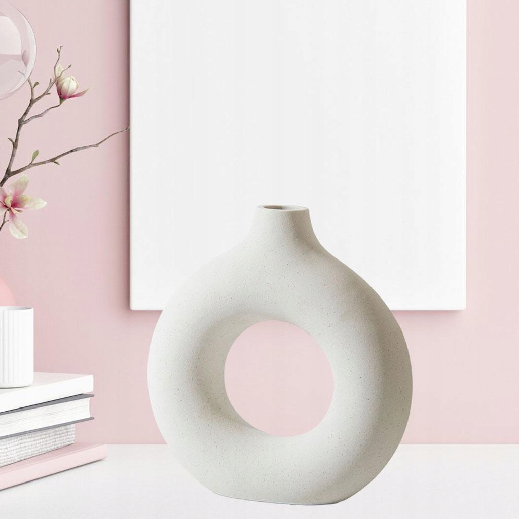 Statua ceramiki abstrakcyjnej Wazon z suszonymi Marka inna