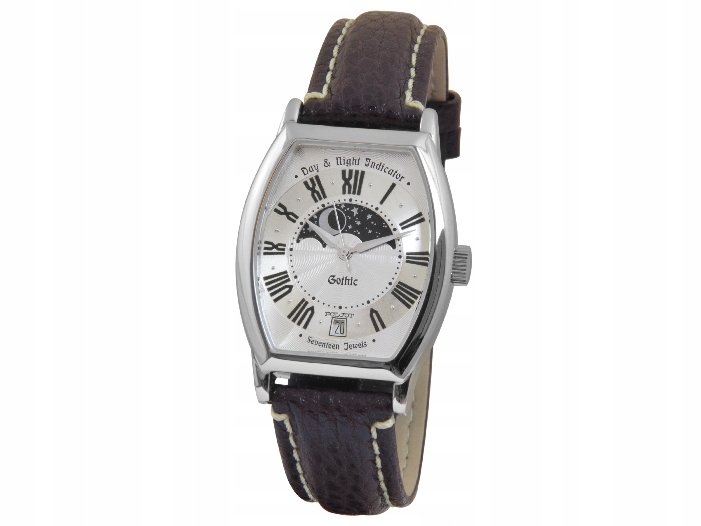 Hodinky Poljot Gothic Mechanické 26669 Ocelové Limitované Day & Night