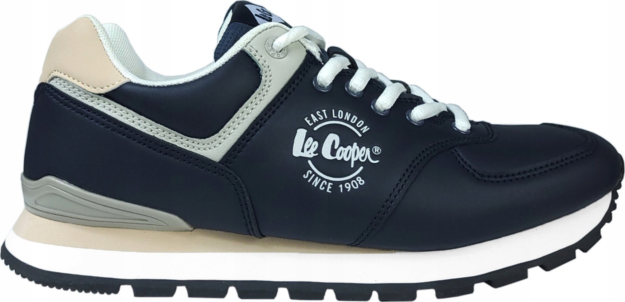 Pánské Sportovní Městské Boty Lee Cooper Tmavě Modré LCJ-23-31-3075M vel. 43