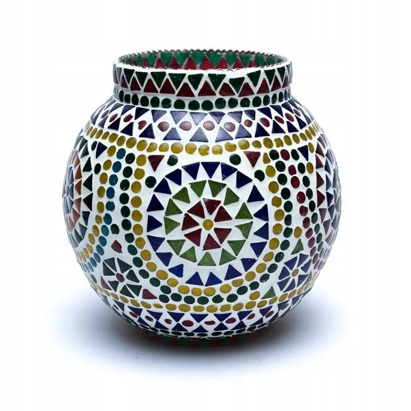 

Świecznik Mozaika Wielokolorowy