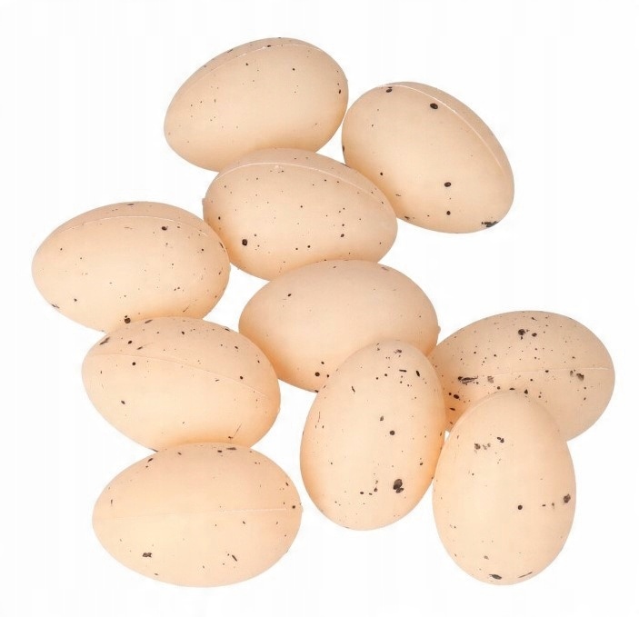 

Jajka Plastikowe Nakrapiane Pisanki Jajko 12SZT6CM