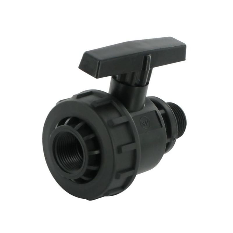 ZAWÓR KULOWY PCV 1" GZ-GWf