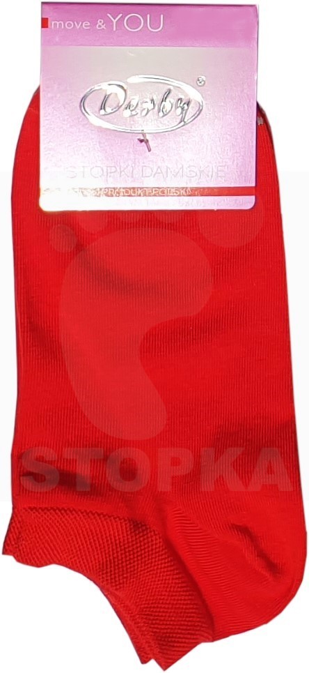 

Stopki Damskie Skarpety Bawełniane Derby Czerwone