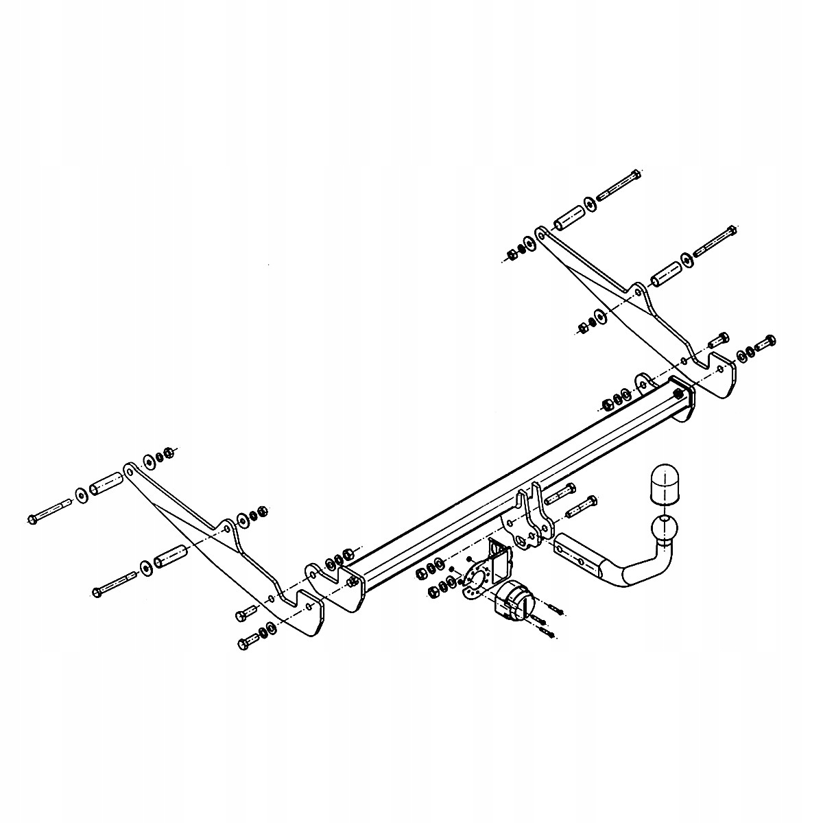 Hak holowniczy Renault Clio 4 IV X98 Kombi 13-20 MODUŁ 13 PIN GRATIS Nowy Producent Steinhof