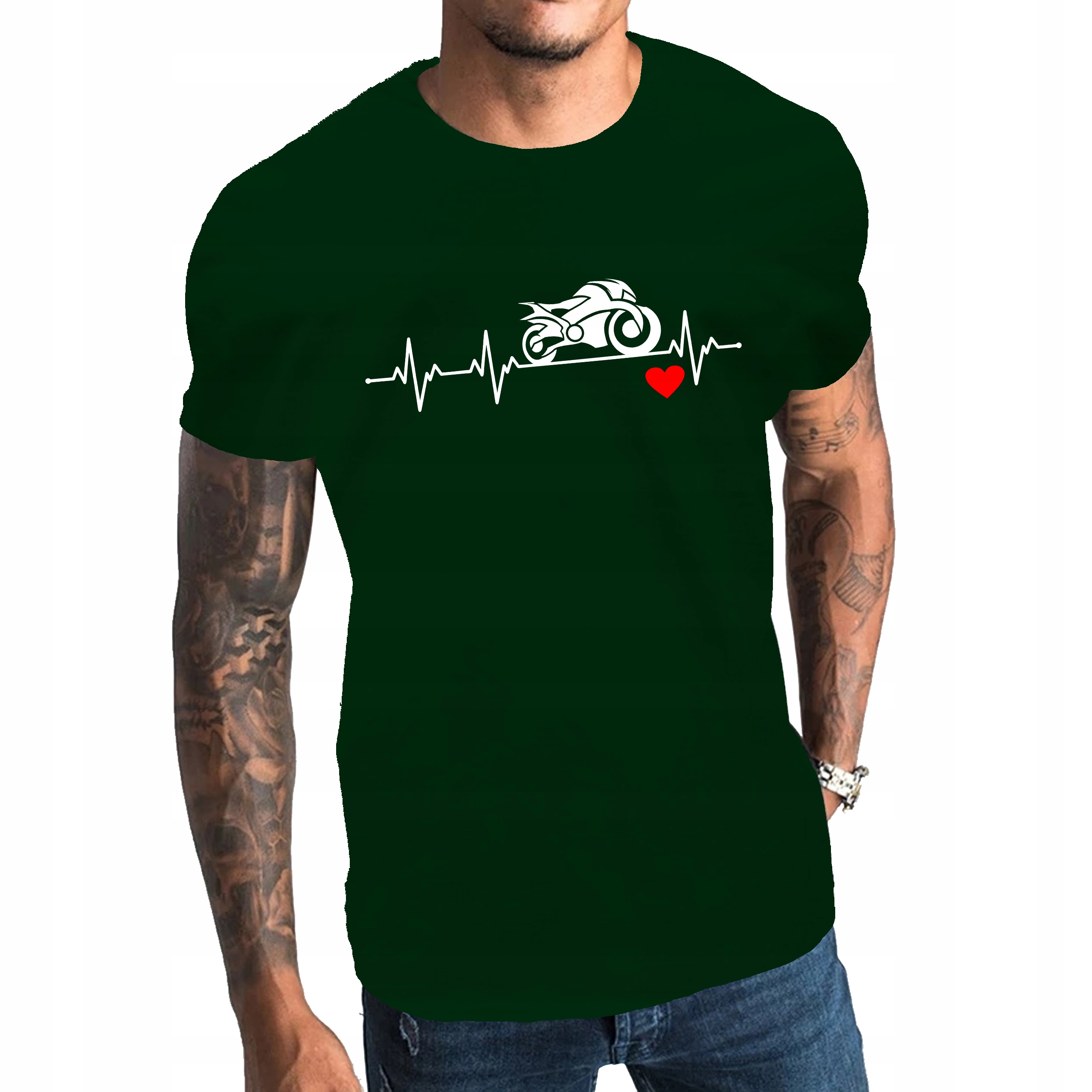 

T shirt koszulka Motor Motocykl Kolory Sztos XL