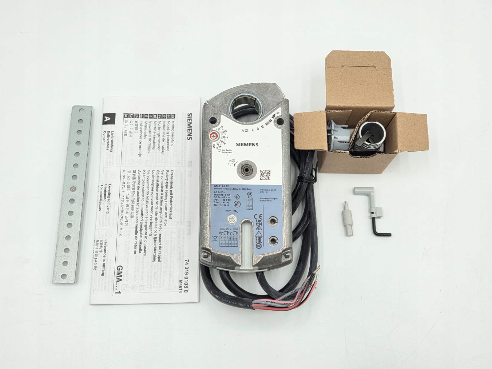 Pohon Siemens GMA126.1E 7 Nm, 24 V Ac/dc