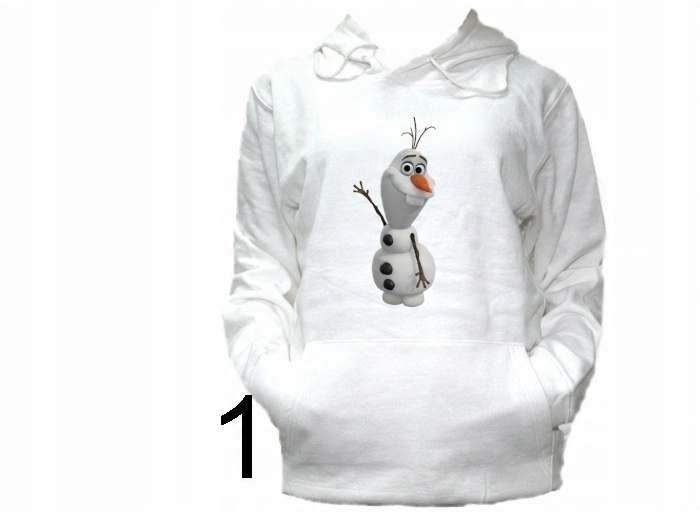 

Bluzy Kaptur Kraina Lodu Elsa Olaf Frozen