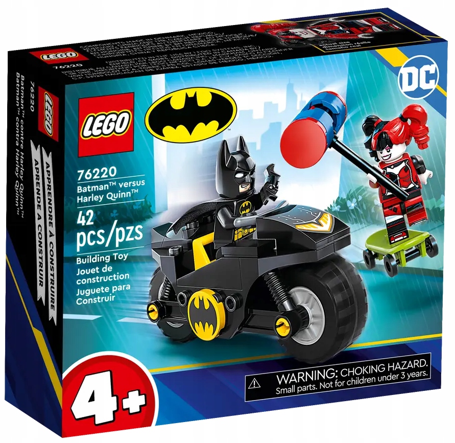 Lego Batman Batman Versus Harley Quinn Stavebnice Sada Kostek 76220
