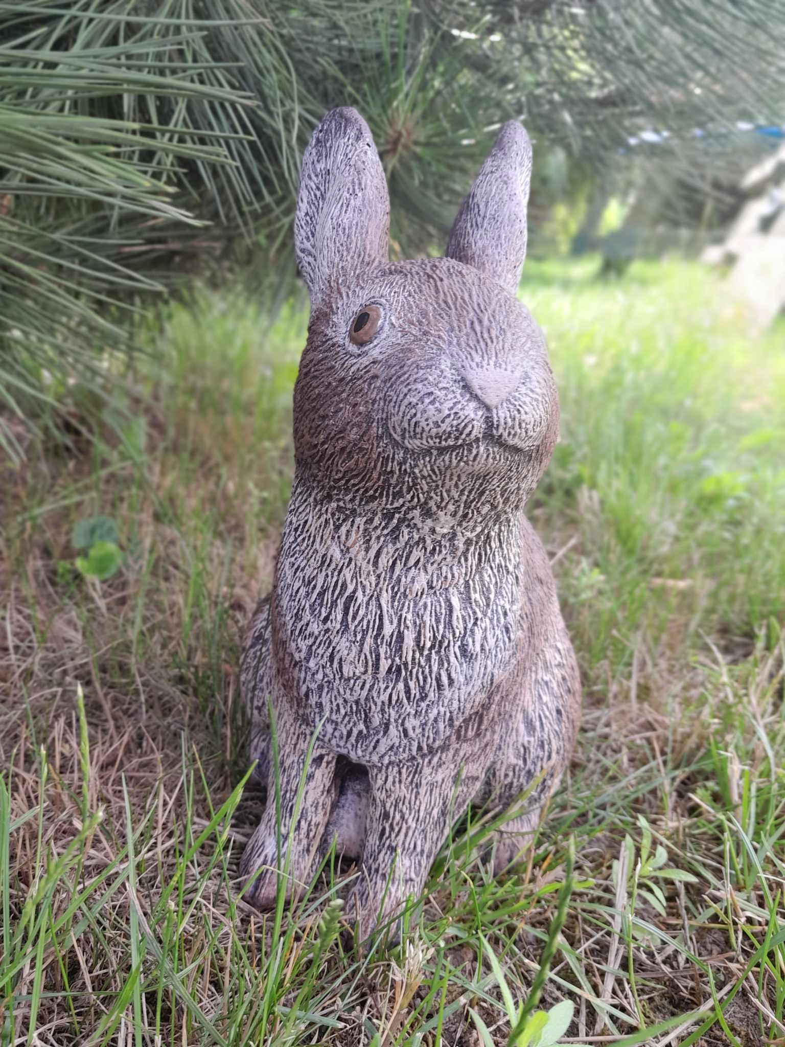 Figurka Ozdoba betonowa Zając beton Dom Ogród Wysokość produktu 25 cm
