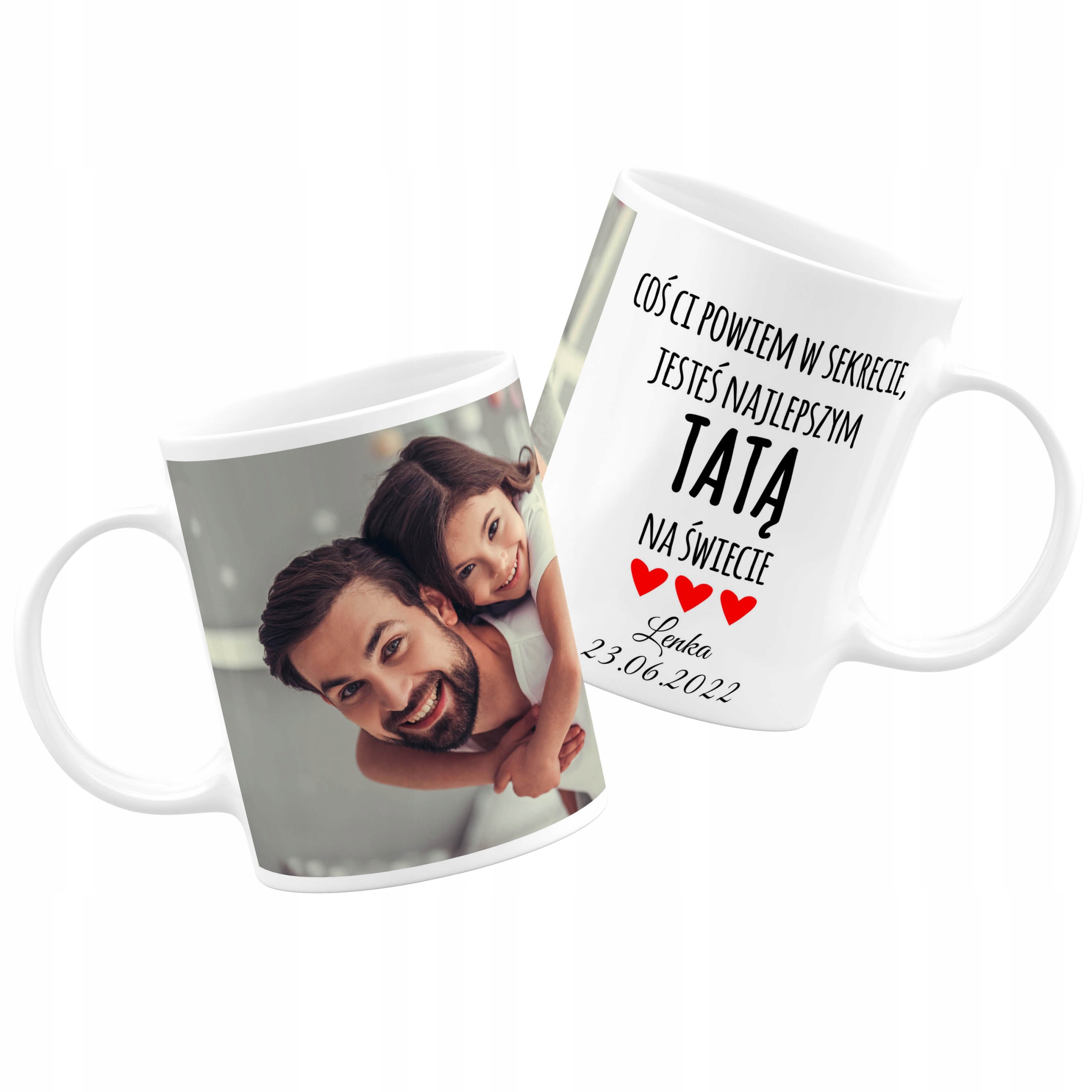 

Kubek Dla Taty Dzień Ojca Personalizowany Wierszyk