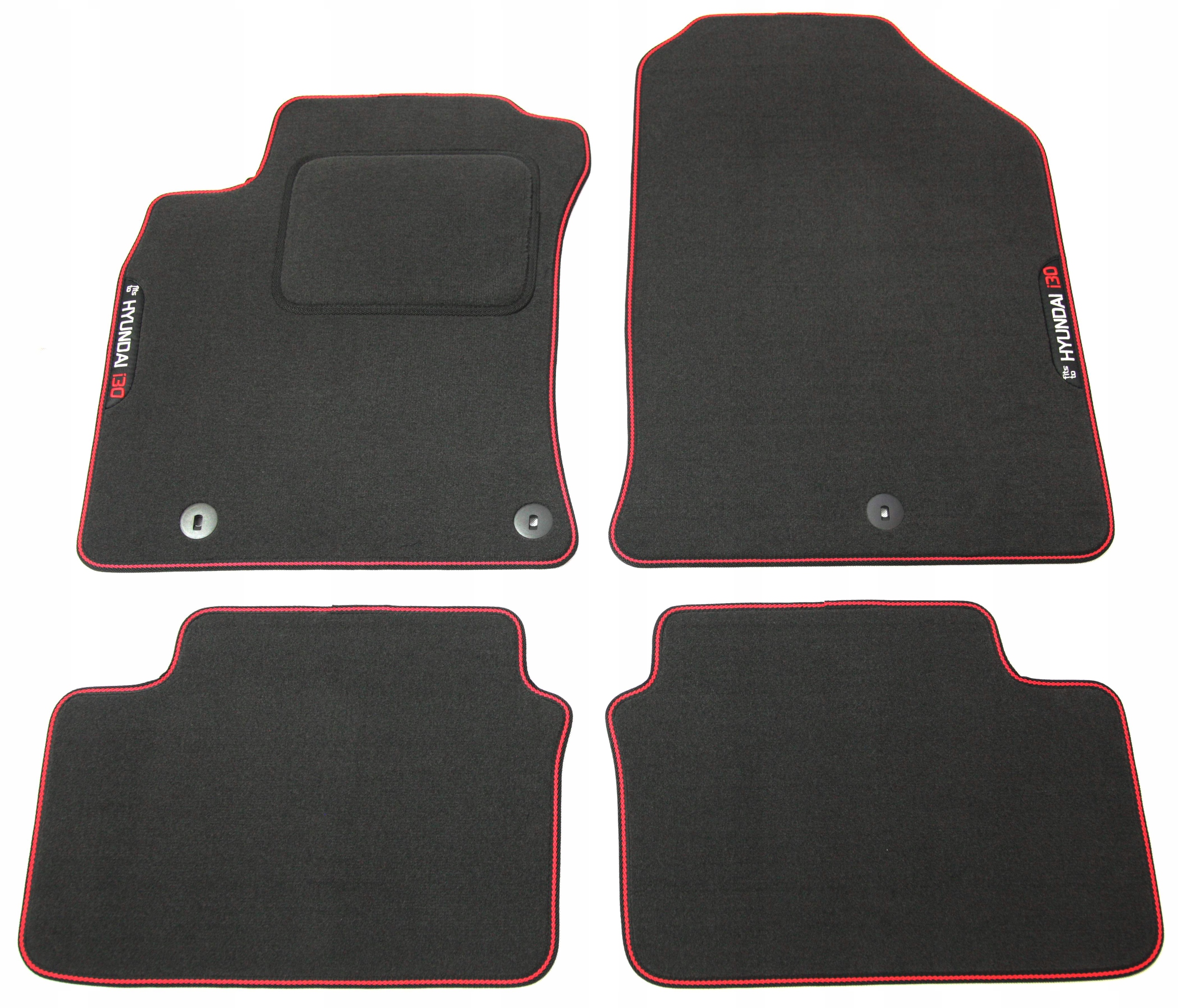 Килимки Обкладинка велюрові 0019 4 el.