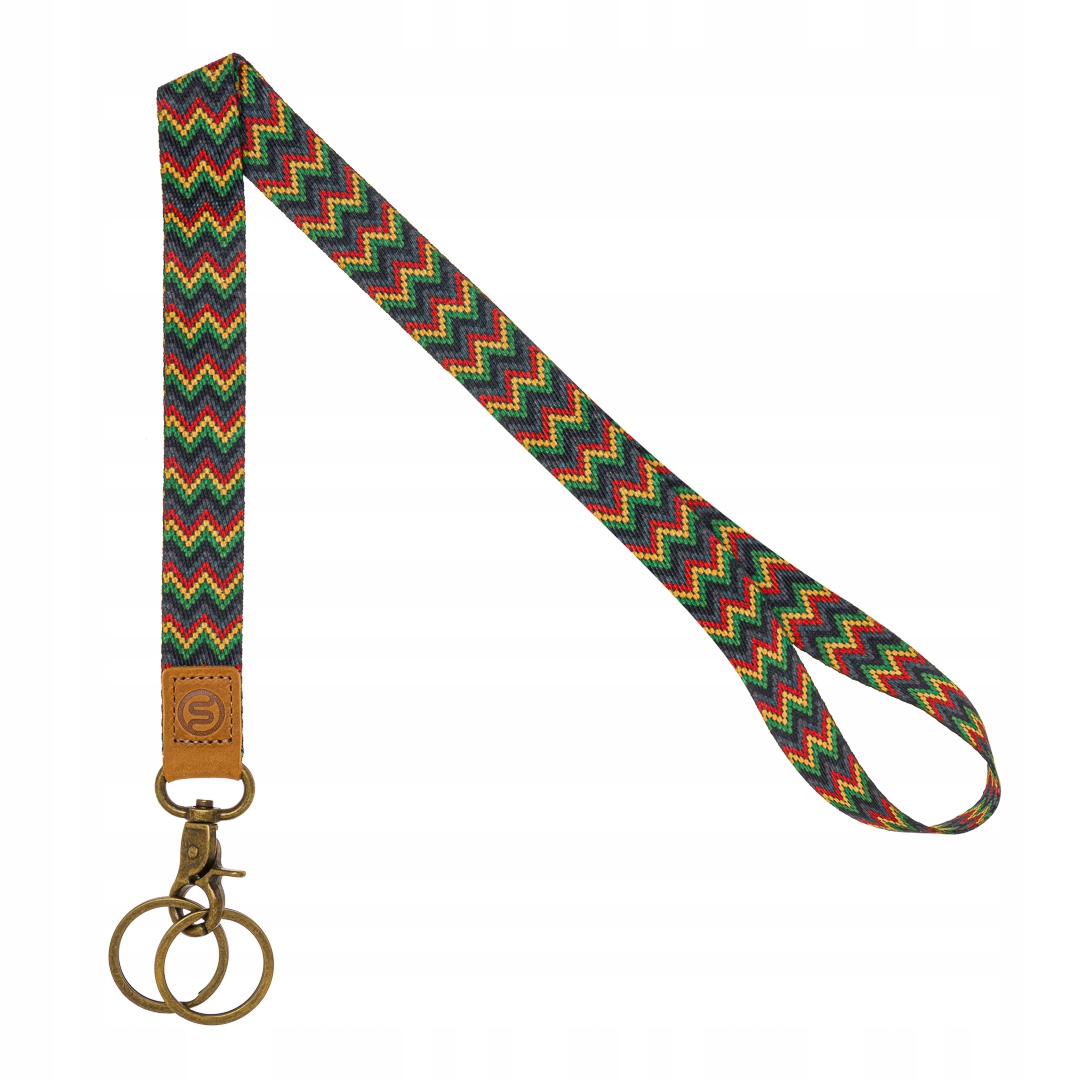

Smycz na identyfikator ID holder Rasta