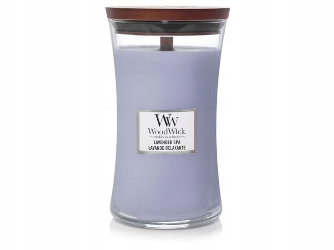 WoodWick Vonná svíčka velká Lavender Spa 609.5 g