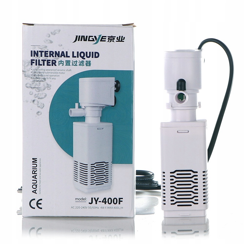 Vnitřní houbový filtr Jingye JY-400F mechanický
