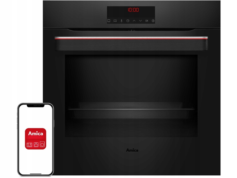 Piekarnik AMICA ED57589BA+ Q-TYPE Pyro 77 L Grill