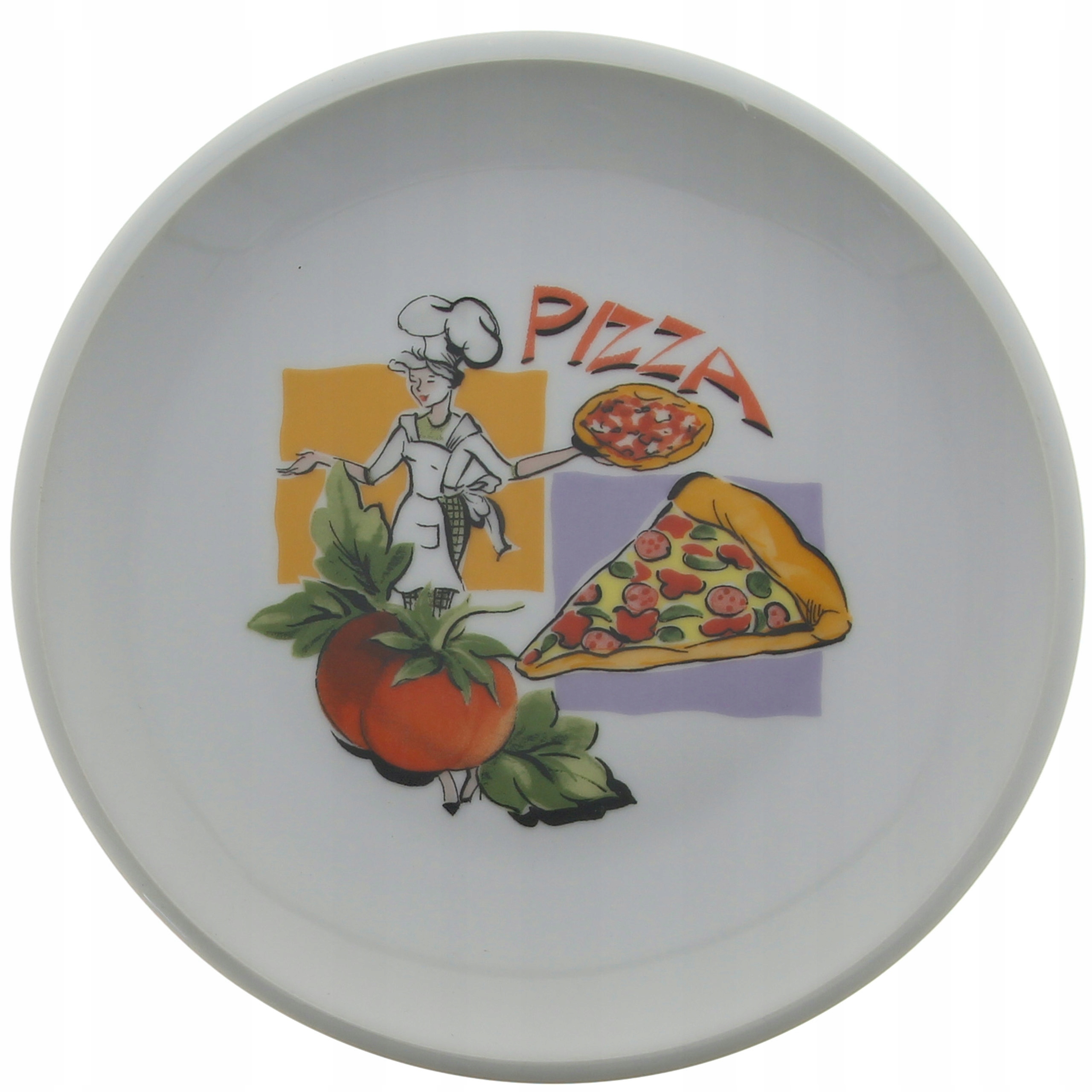TALERZ do MINI pizzy 3 wzory PORCELANA 20 cm Marka MPLCo