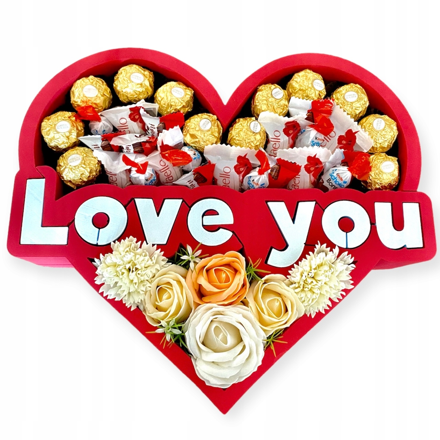 Box Serce Love You Pudełko na Walentynki dla ukochanego ukochanej