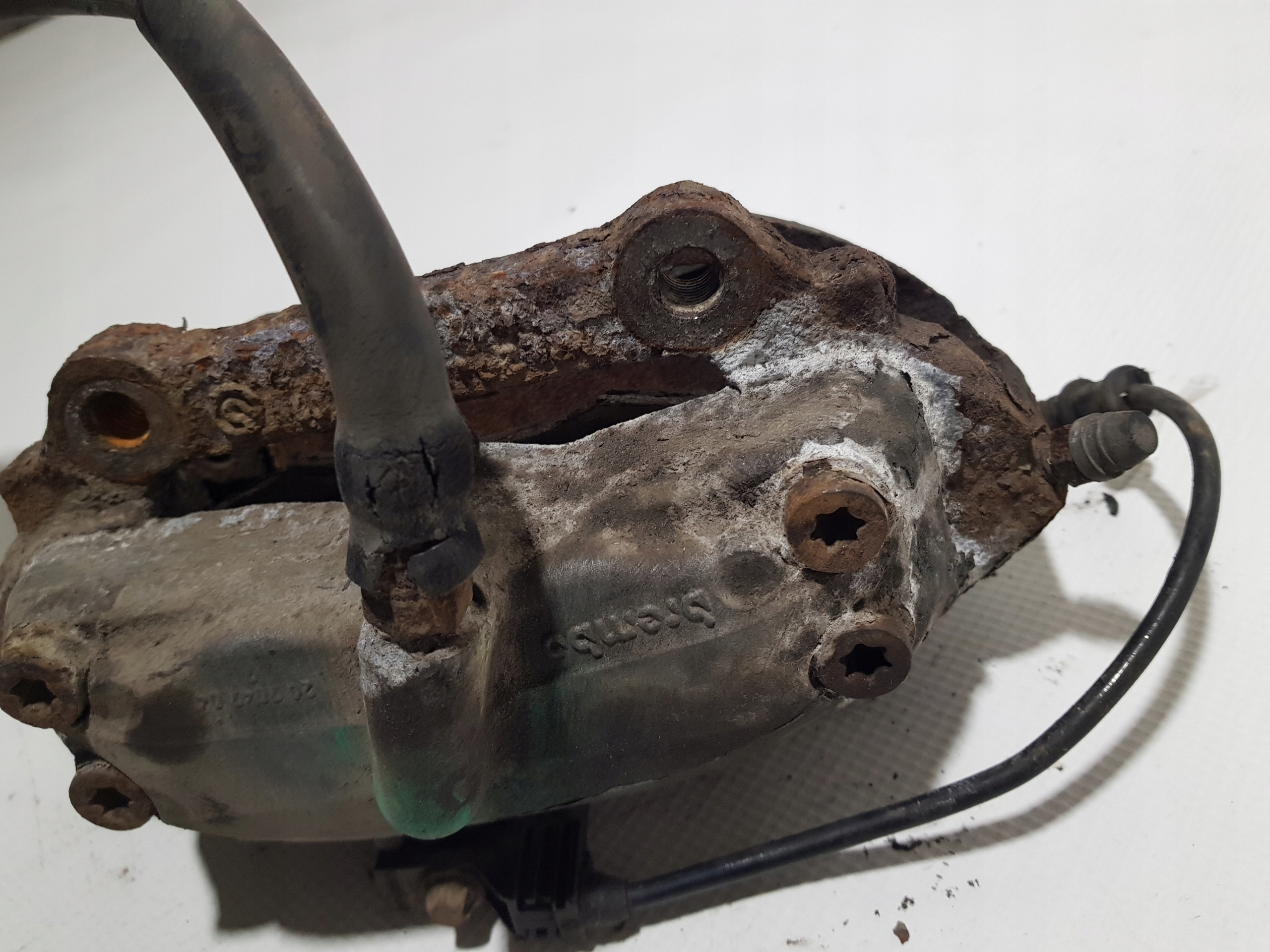 MERCEDES SL R230 W220 caliper right front 312 MM