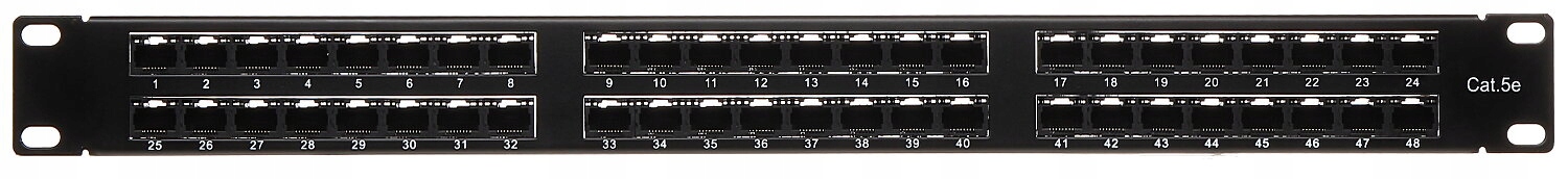 Patchpanel RJ-45 PP-48/RJ/C