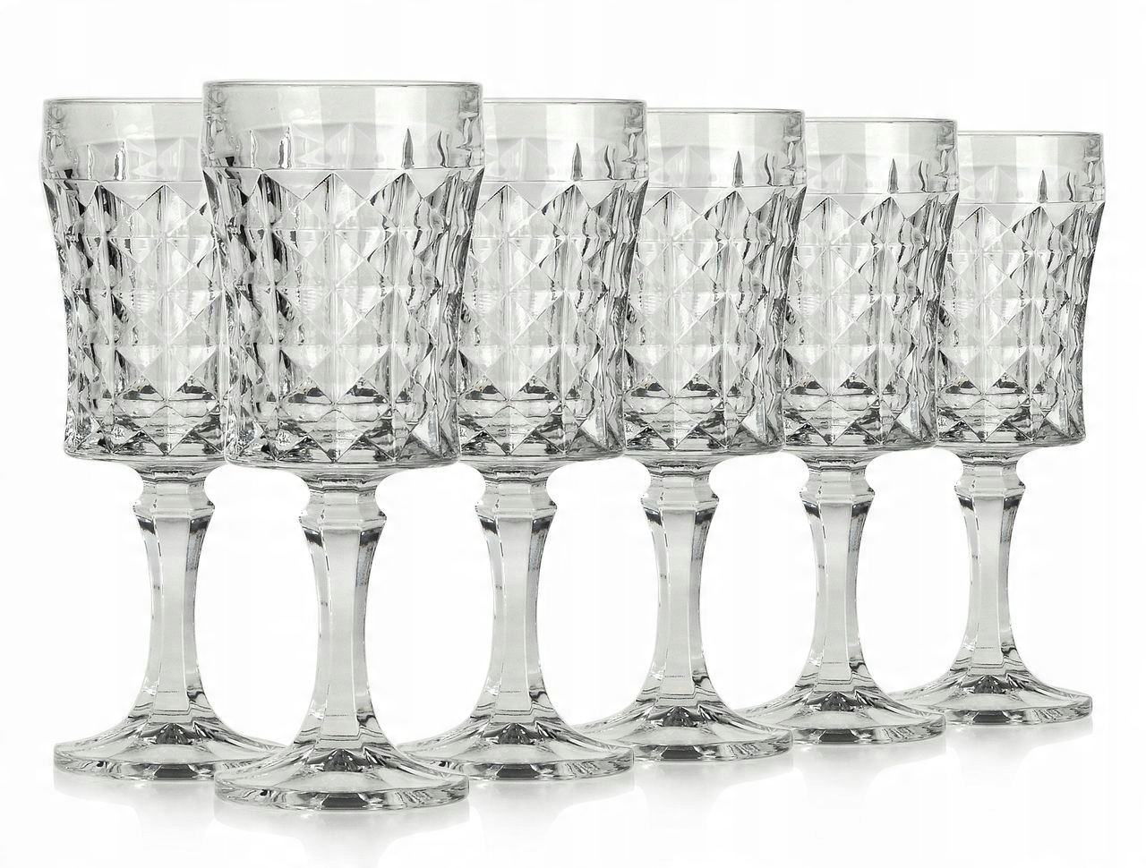 

Kryształowe kieiszki do wina Bohemia Diamond 200ml