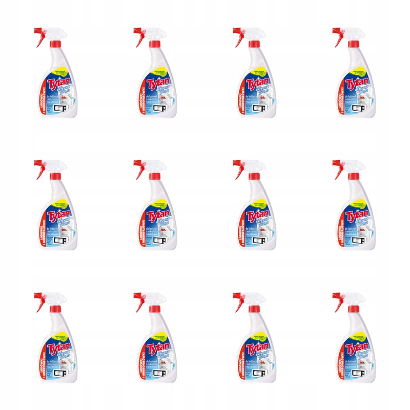 Tekutý přípravek na mytí ledniček a mikrovlnek Tytan sprej 500 g X12