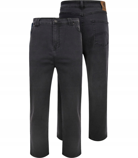 Pánské velké džíny Grafitové 101 03 Kam