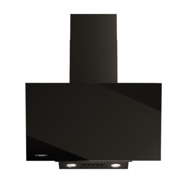 Okap Maan Vertical Glass 60 czarny