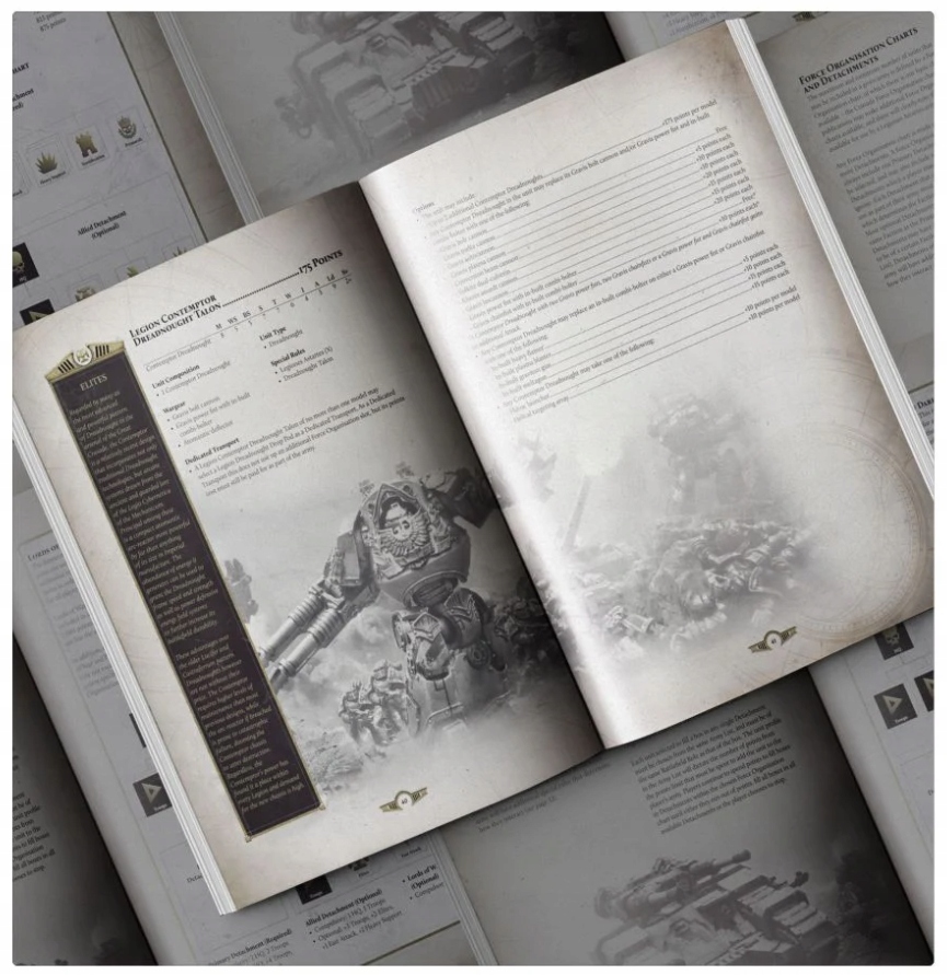 LEGIONES ASTARTES: TRAITOR LEGIONES ASTARTES System Warhammer 40000