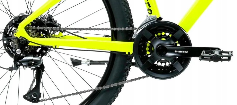 Rower MTB Kands 26 Stranger 14 ŻÓŁTY MAT HYDRAULIKA 2026r Model Stranger