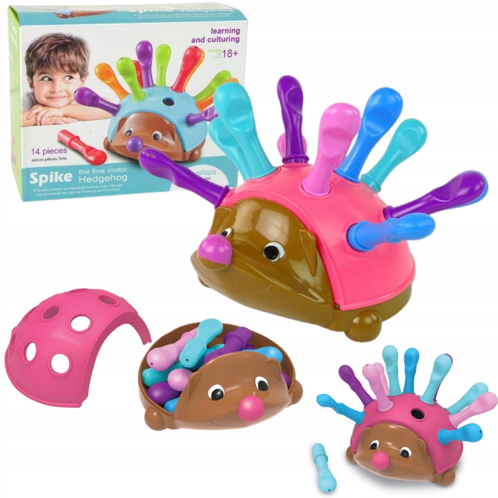 MEGADIDI Jeż EDUKACYJNY Montessori