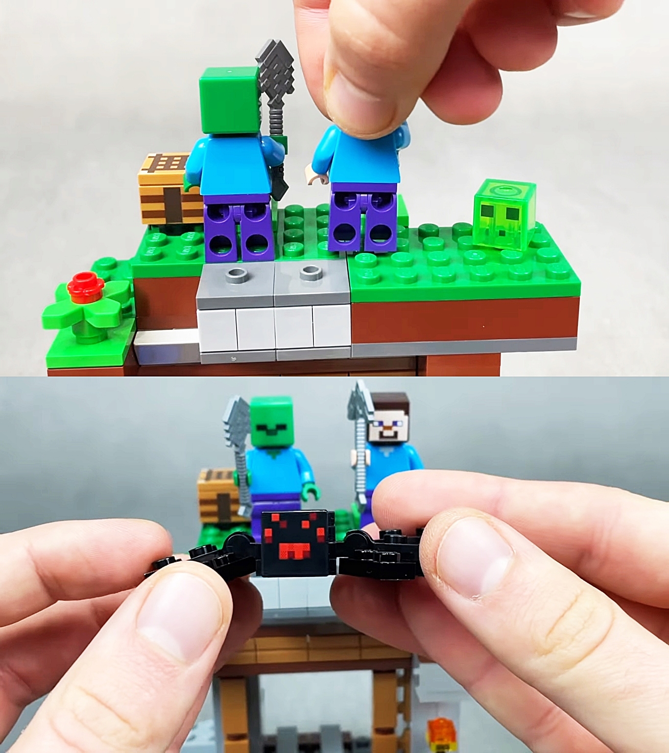 LEGO Minecraft 21166 Opuszczona kopalnia + KATALOG PDF Bohater Minecraft