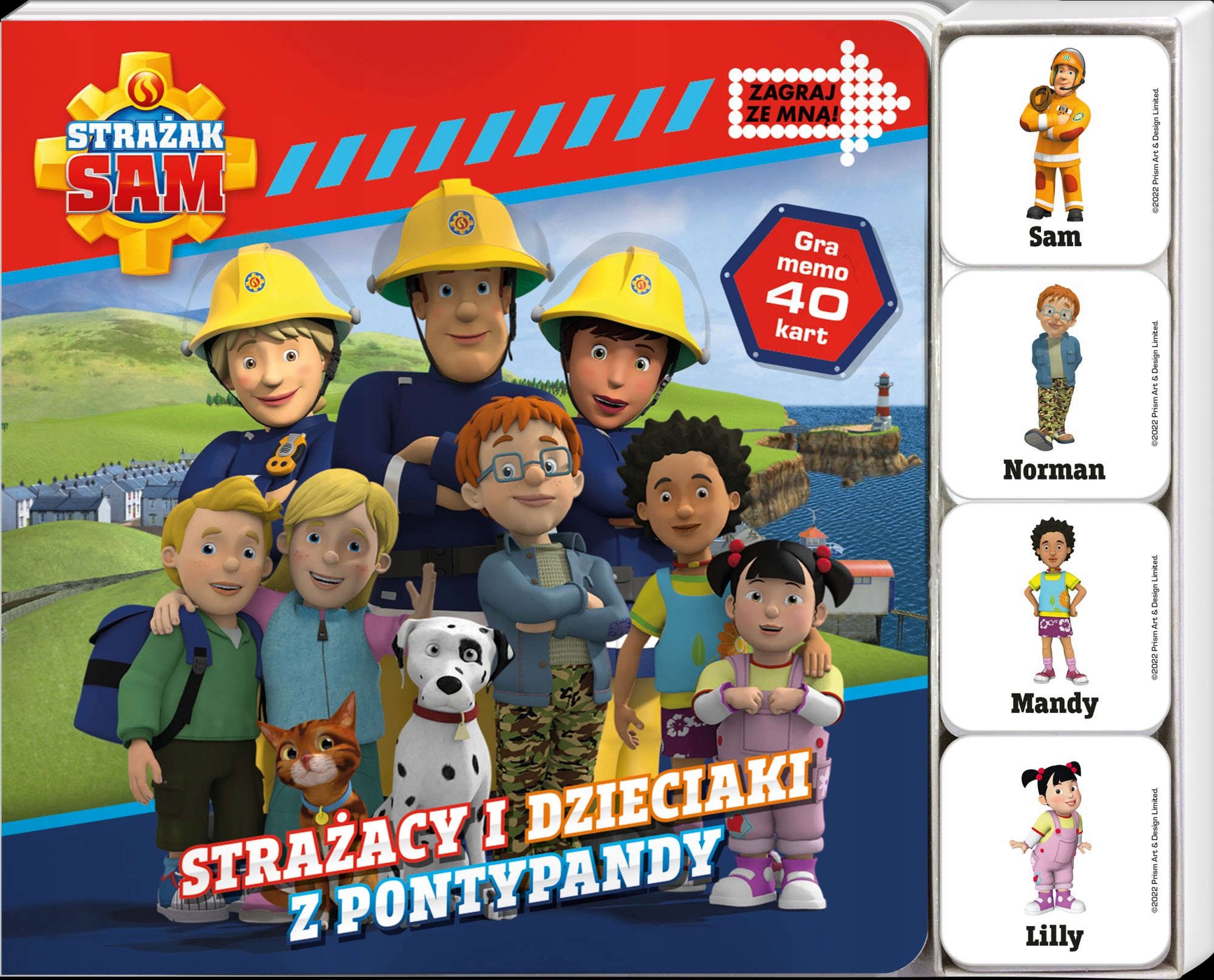 

Strażak Sam Memory Zagraj ze mną 2 Gra Memo