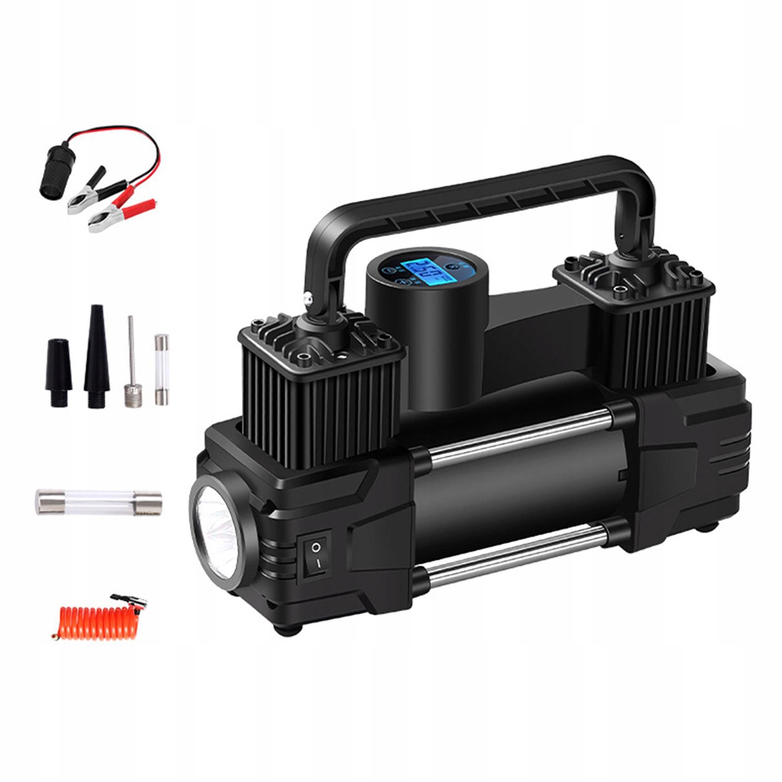 Pompa powietrza do pompowania opon samochodowych 12V 150PSI Wyświetlacz dom