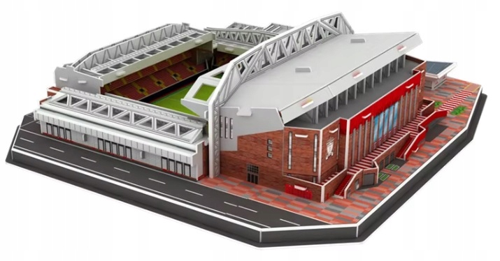 Puzzle 3D stadion Anfield FC Liverpool 113 elementów RegMag